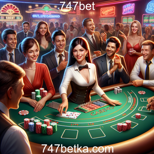Experimente a Emoção do Cassino Ao Vivo no 747bet